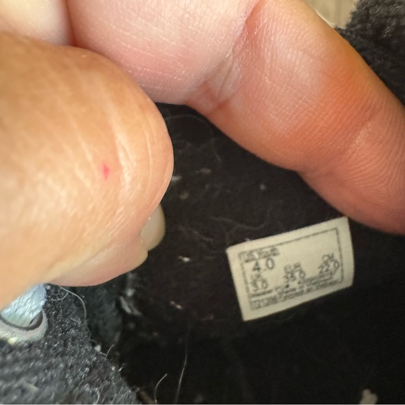 Vans SK8 hi black suede high top sneakers youth size 4 - Picture 10 of 12